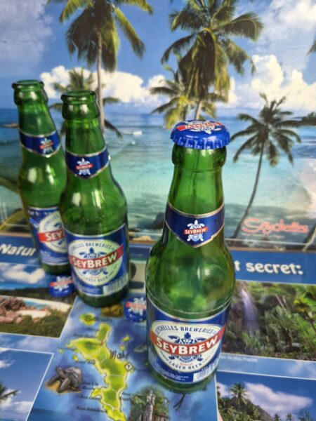 Seychellen Bierflasche
