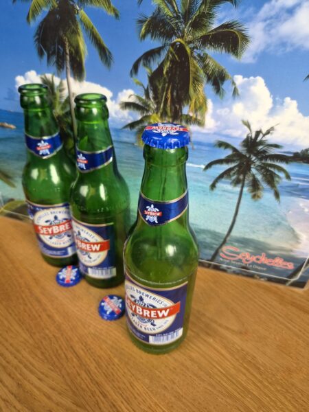 Seychellen Bierflasche