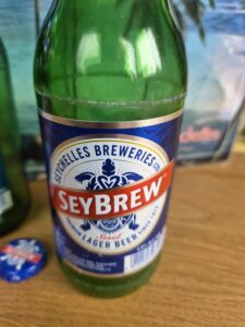 Seychellen Bierflasche