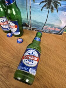 Seychellen Bierflasche