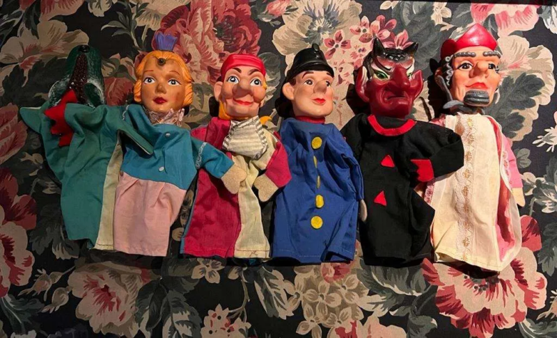 Kasperlfiguren 6st