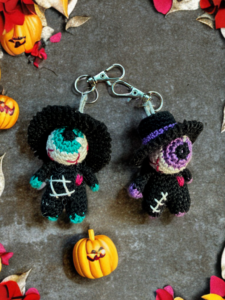 Halloween Schlüsselanhänger Glupschi