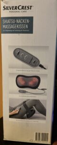 Silvercrest Shiatsu Nacken Massagekissen