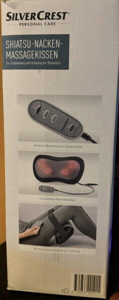 Silvercrest Shiatsu Nacken Massagekissen