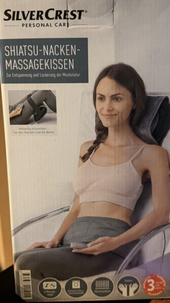 Silvercrest Shiatsu Nacken Massagekissen