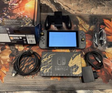 Nintendo Switch V2 Monster Hunter Rise Edtition