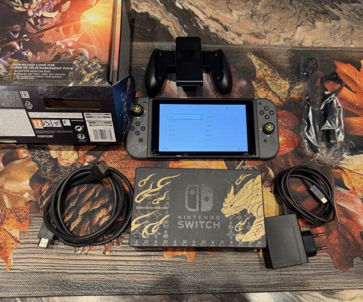 Nintendo Switch V2 Monster Hunter Rise Edtition